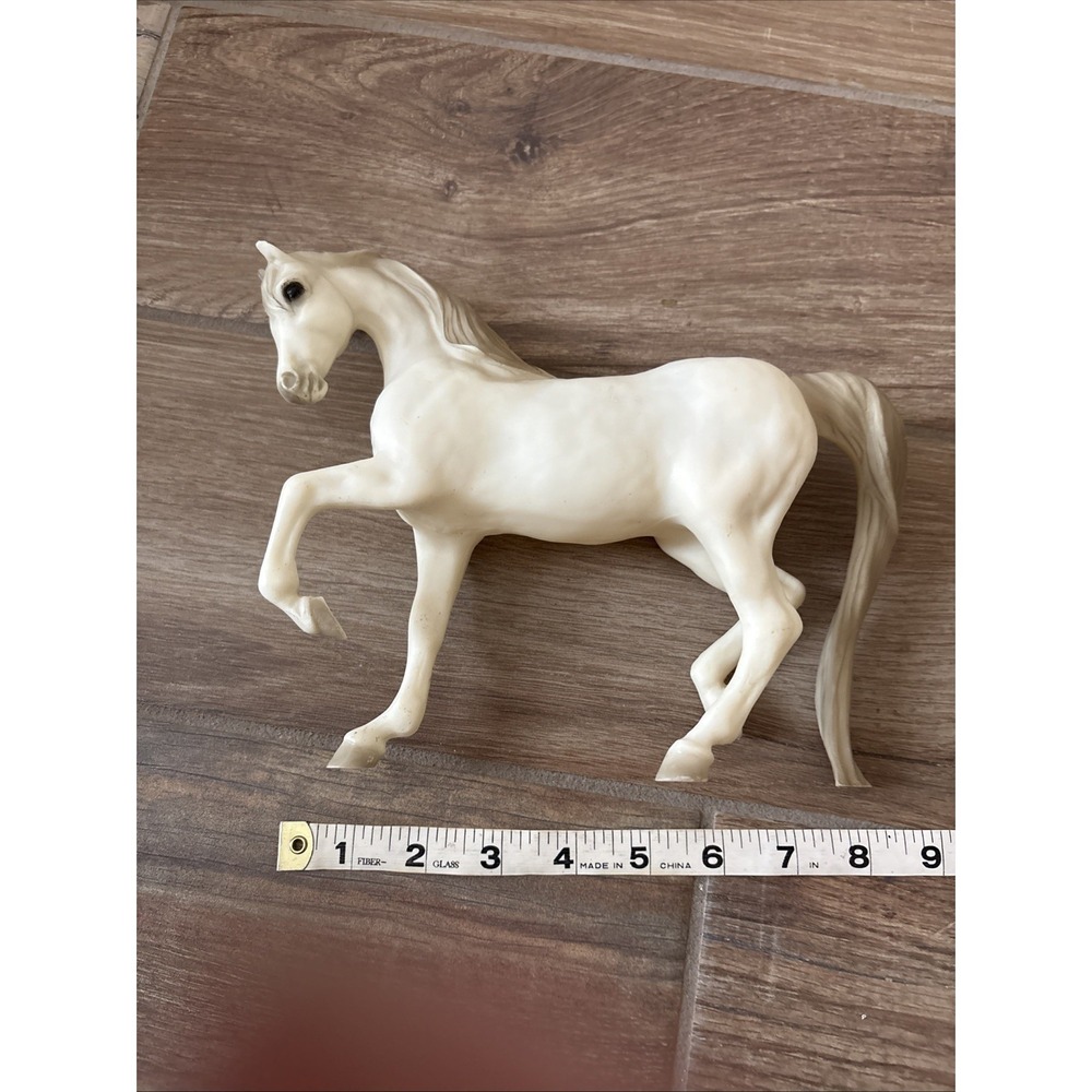 Breyer Horse Prancing White Mare 1986‎ Reeves International Vintage Toy - Picture 6 of 7